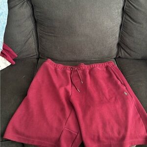 Men's Burgundy Shorts